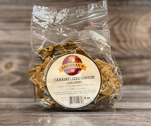 Brennan's Caramelized Onion Crackers - Brennans Market