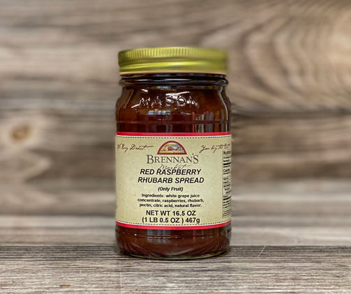 Raspberry-Rhubarb Spreadable Fruit - Brennans Market