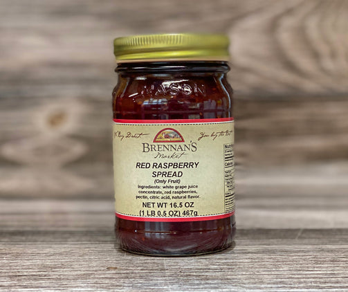 Red Raspberry Spreadable Fruit - Brennans Market