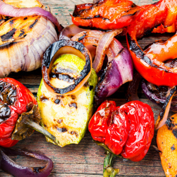 Grilled Vegetable Salad with Terrapin Ridge Lemon Vinaigrette