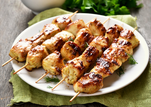 Grilled Chicken Kabobs