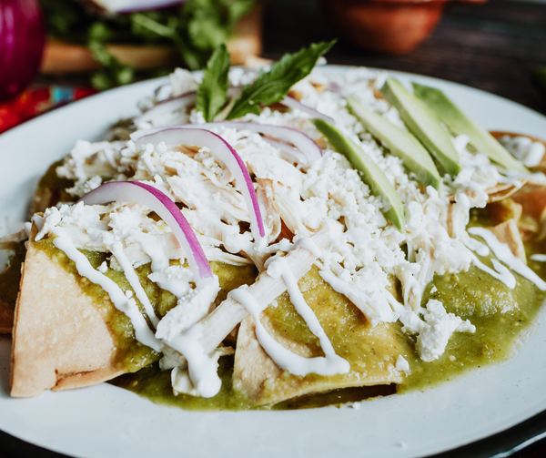 Diablo Verde Chicken Chilaquiles
