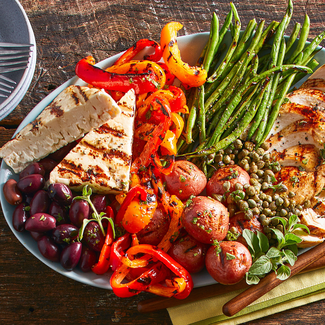 Grilled Feta Nicoise Salad - Brennans Market
