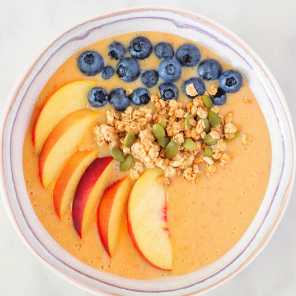 Peach Smoothie Bowl