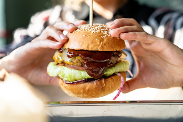 BBQ Cheddar Burgers x 2