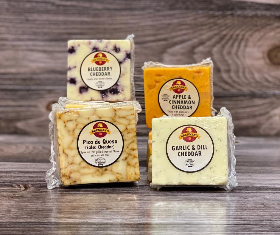 Cheddar Cheese Sampler Gift Box - Calef's Country Store