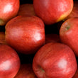 gala apples stacked 
