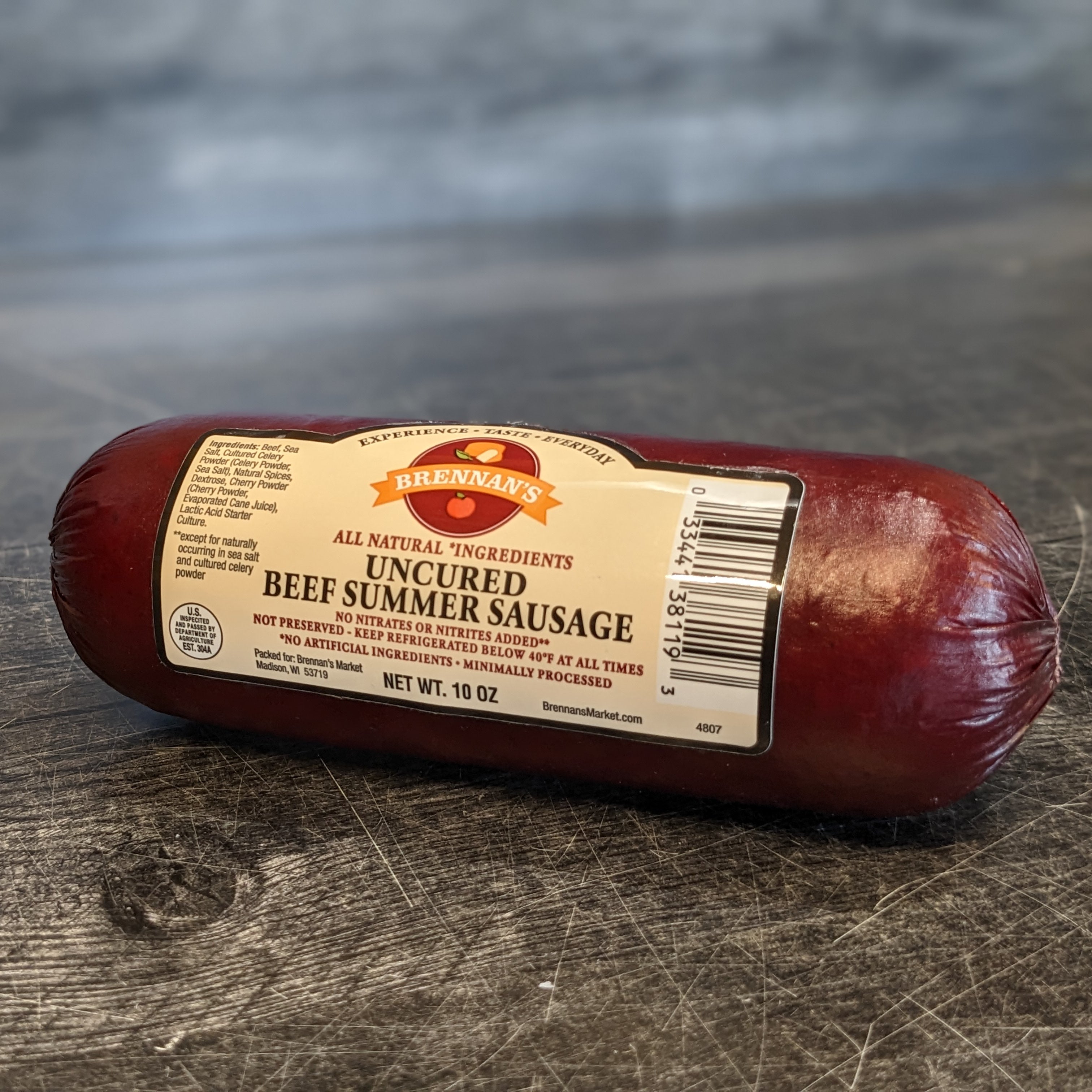 All-Natural Beef Summer Sausage