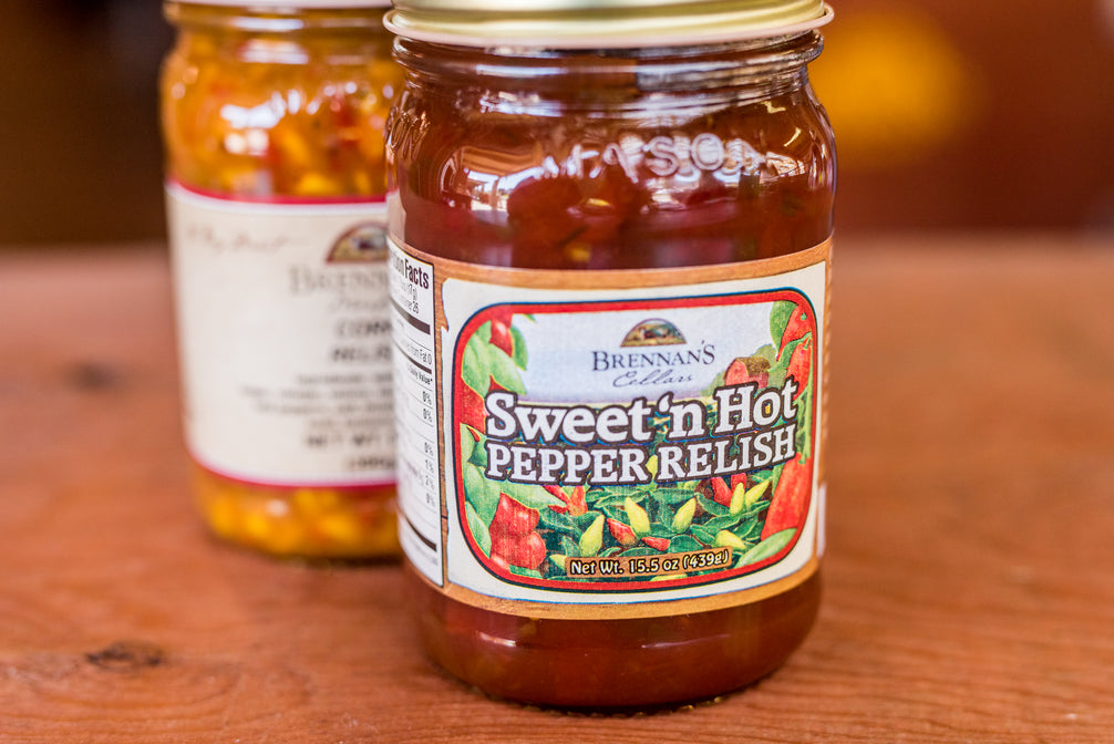 Sweet & Hot Pepper Relish Brennans Market