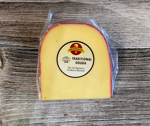 Traditional Red Wax Gouda - Brennans Market